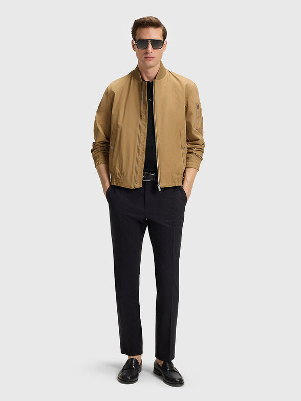 Beige jacket with pockets - 2