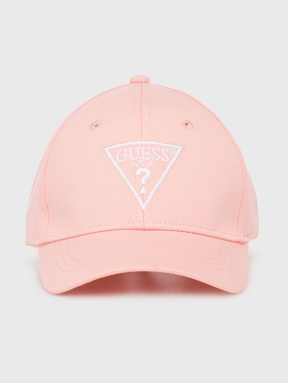 Baseball cap with triangular logo accent - 1