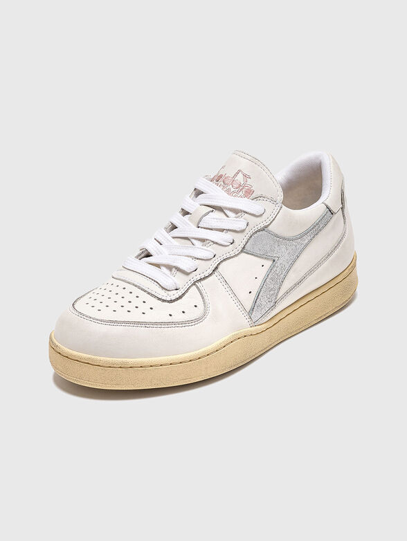 MI BASKET LOW SILVER sports shoes - 4