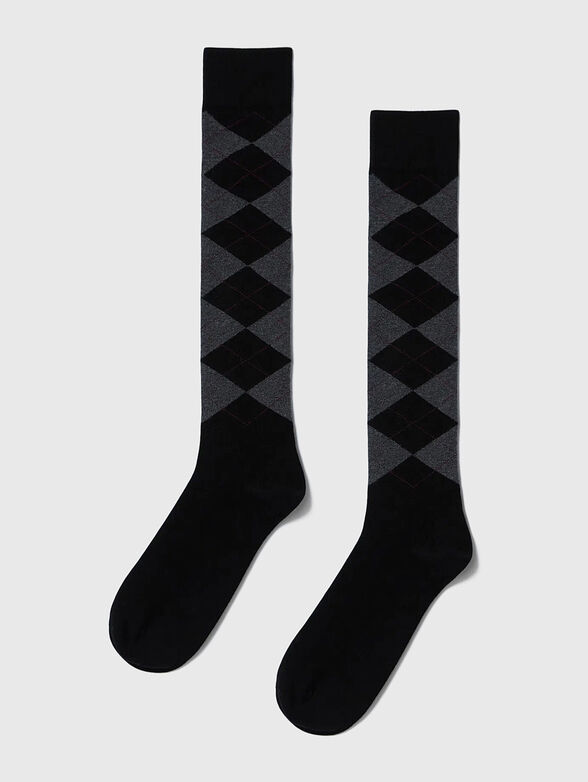 VARSITY socks with geometric motifs - 2
