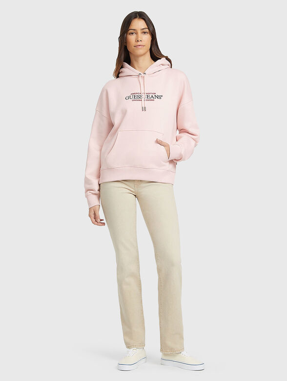 AMERICAN pink sweatshirt  - 2