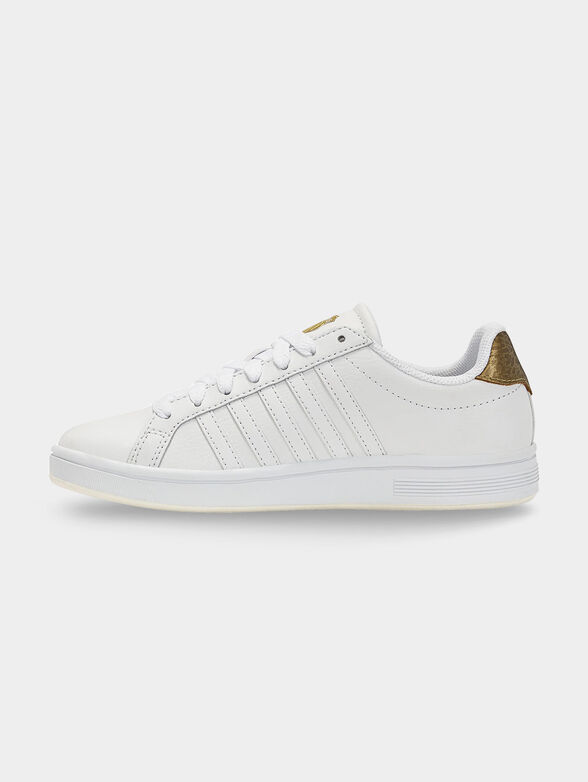 COURT TIEBREAK sports shoes with gold accent  - 4