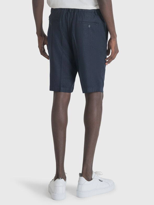 GUSTAF short pants in linen blend - 2