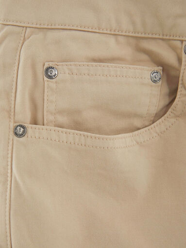 UTILITY beige cargo pants - 4