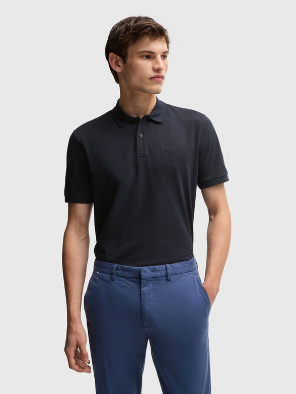 PALLAS polo shirt in black color - 1