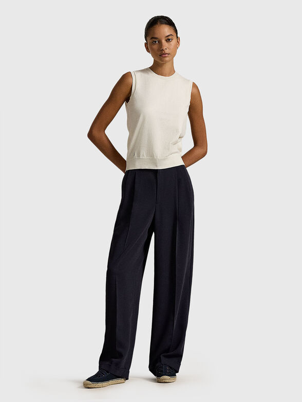 Top with logo embroidery - 1