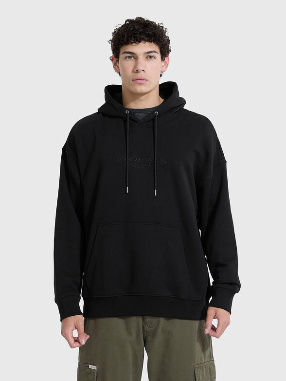 Hoodie with embroidered logo - 1