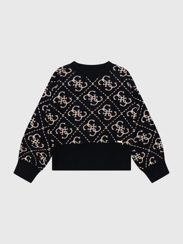 All over 4G logo print sweater - 1