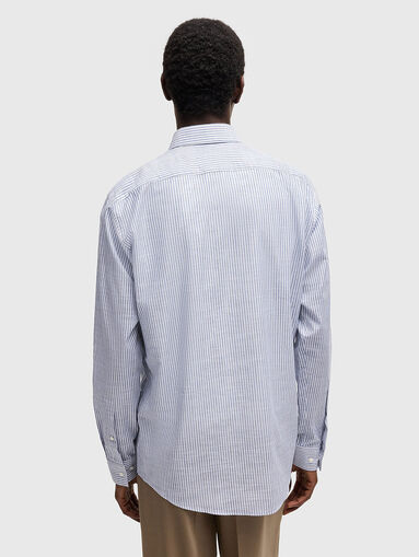 Striped cotton shirt - 3