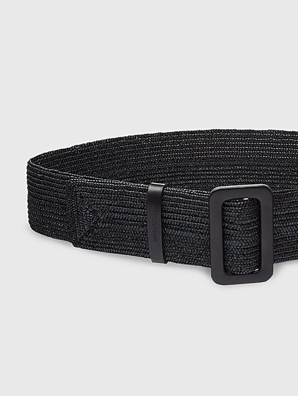 Belt with woven texture - 2