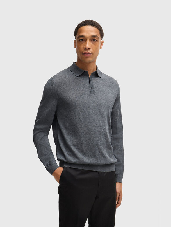 LANCIONE slim-fit wool sweater - 5