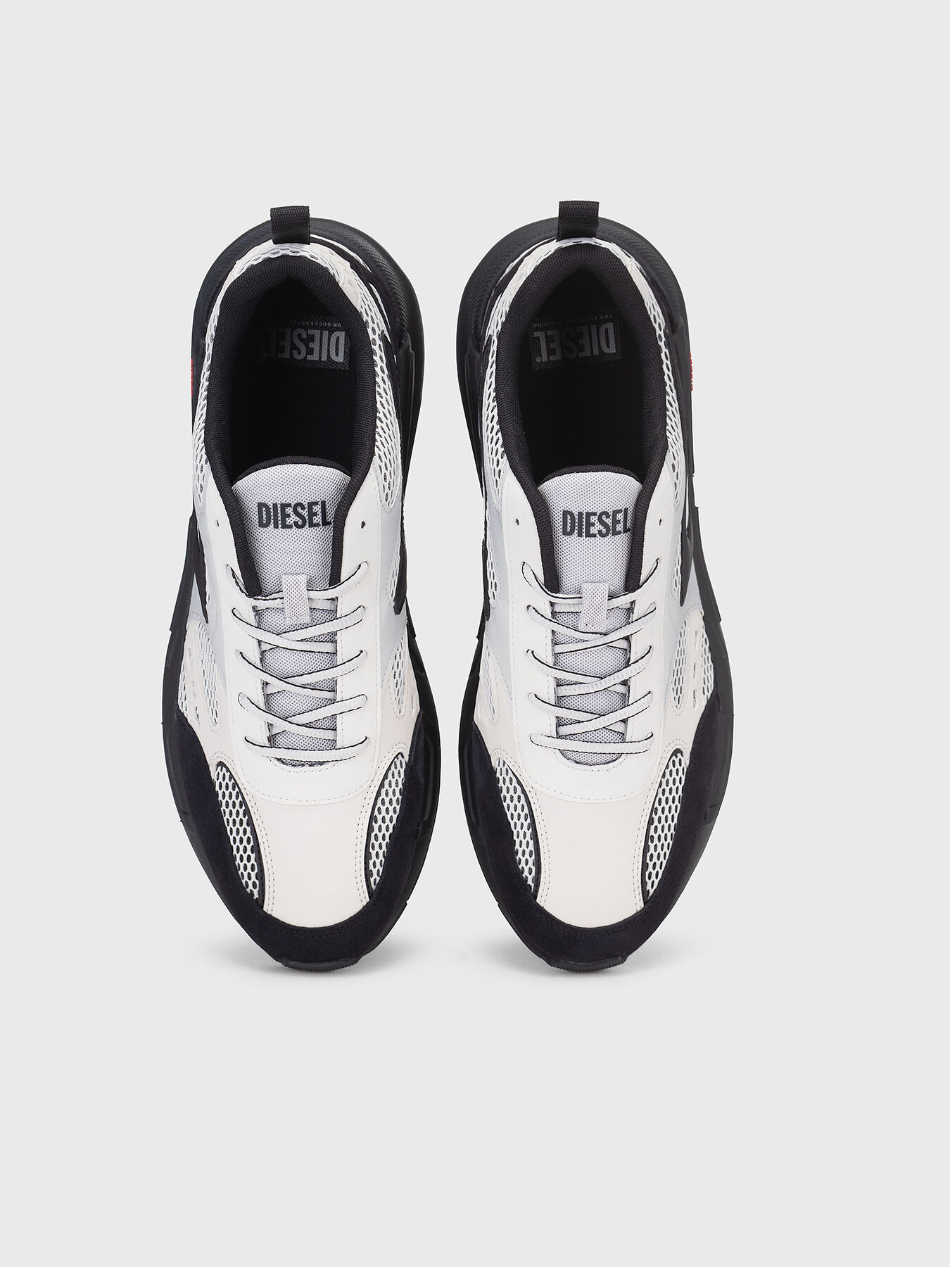 S-SERENDIPITY sports shoes with green accents brand DIESEL