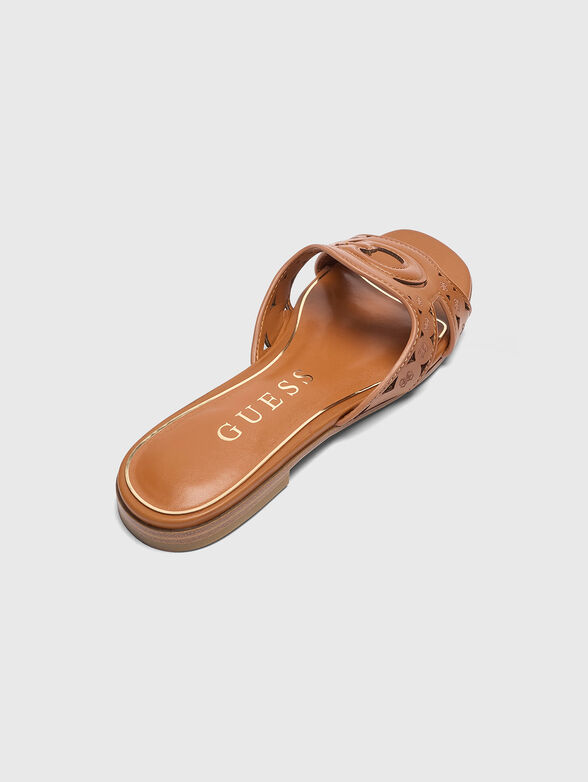 Eco leather sandals - 4
