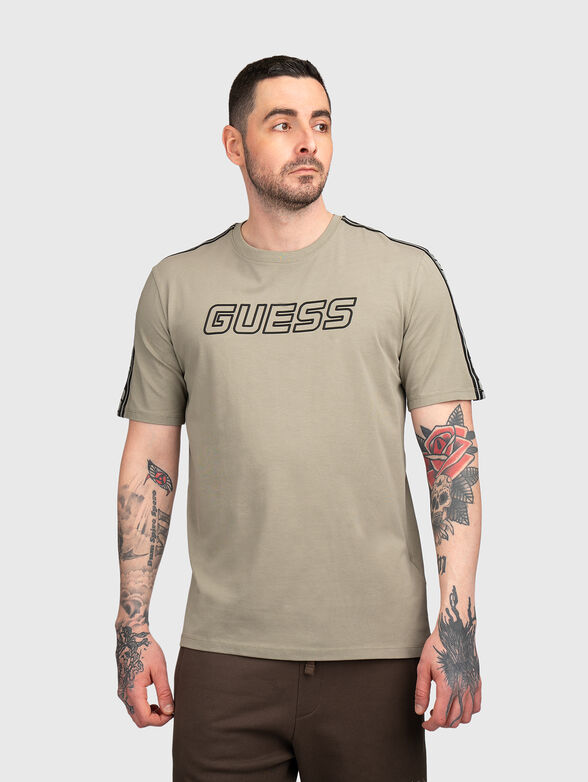 ARLO T-shirt with contrast logo print - 1