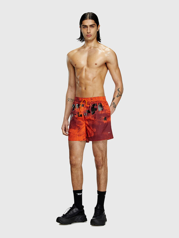 RIO-41-D-POP beach shorts with logo - 3