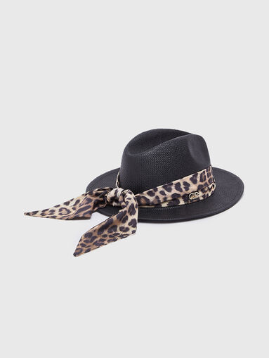 Panama hat with foulard ribbon - 4