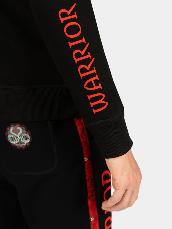 Sweatshirt with maxi print - 3