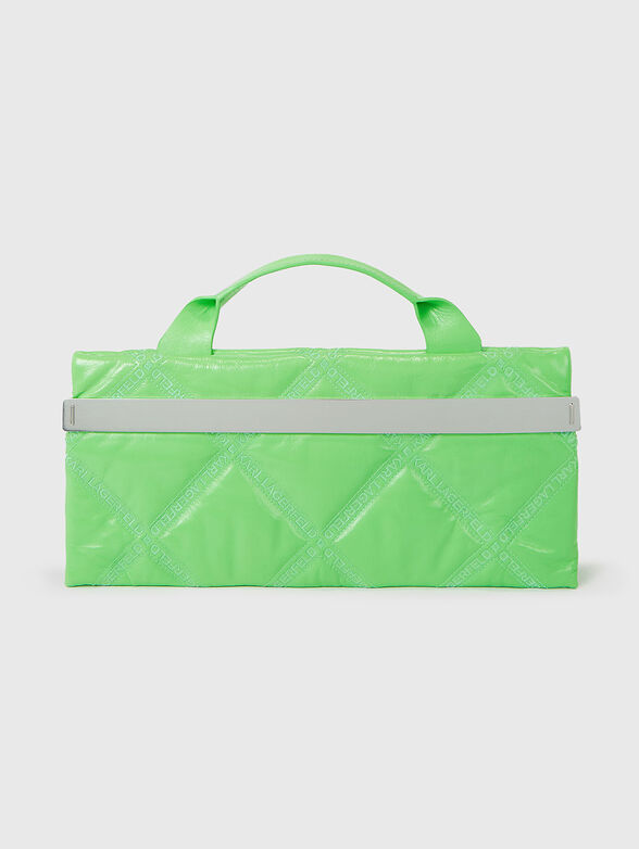 K/KROSS green bag with debossed logo detail - 2