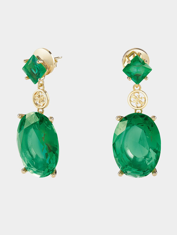 ELEGANCE earrings in golden color - 2