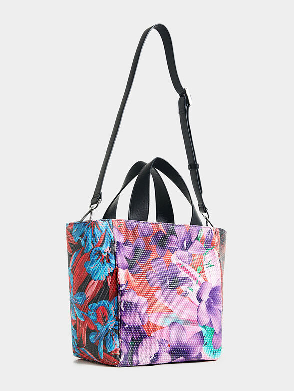 TRENZA bag with floral print - 4
