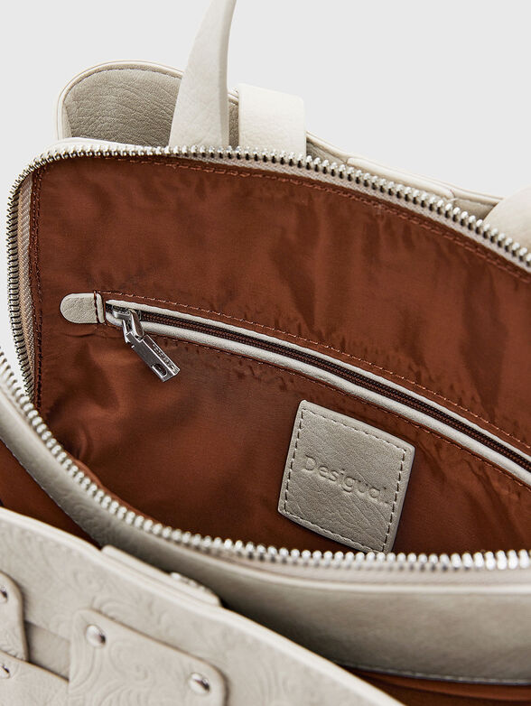 PIEDRA faux leather backpack - 6