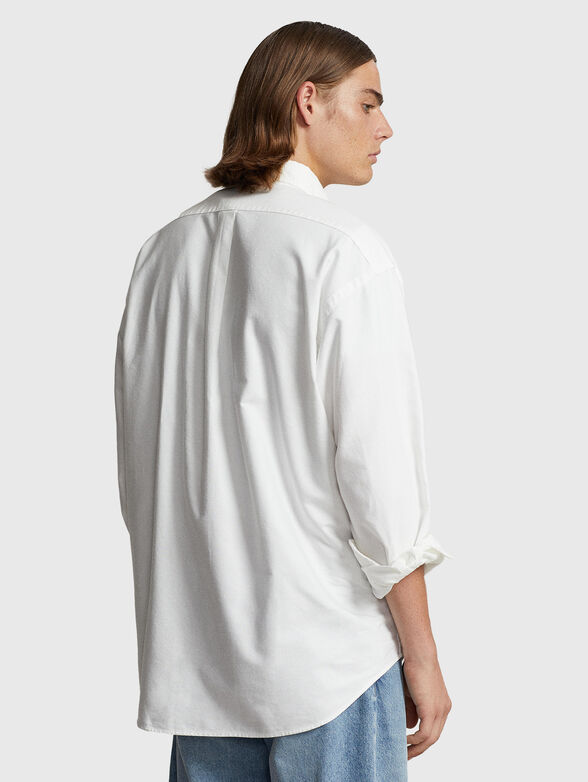 White cotton shirt  - 3