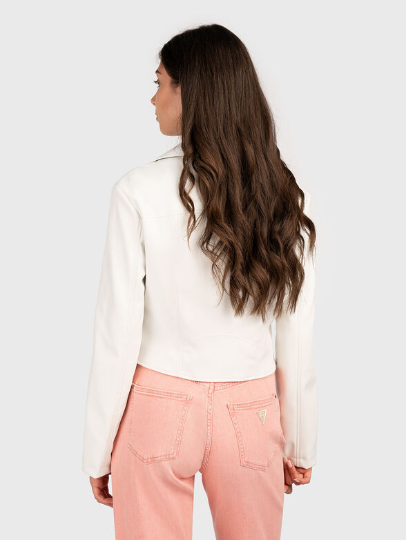 Short jacket with accent zipper - 3