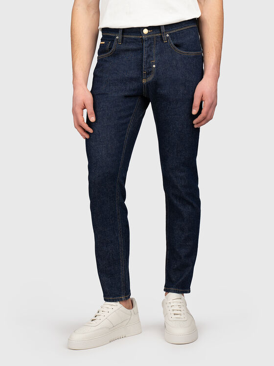 ARGON slim jeans with bleached effect - 1