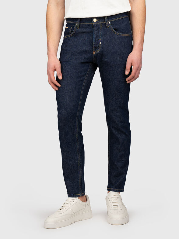ARGON slim jeans with bleached effect - 1