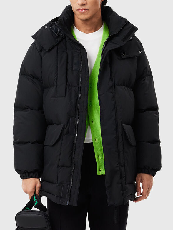 Removable hood puffer jacket - 1