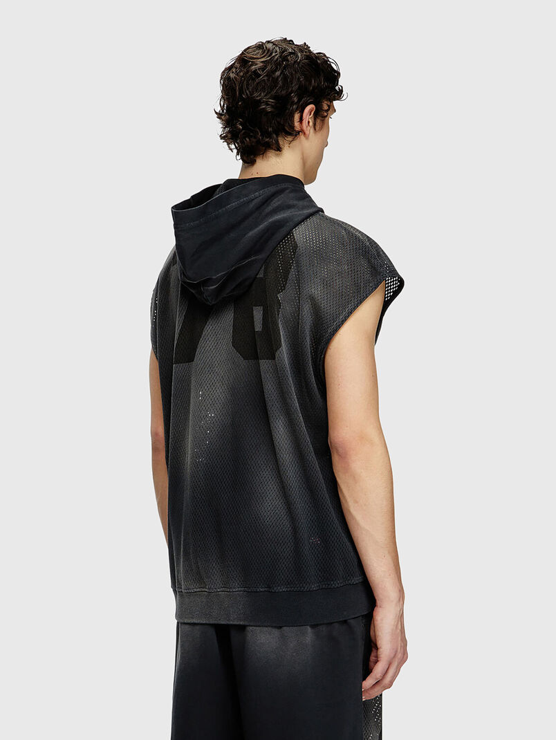 S-BOXT-SL-MESH sleeveless sweatshirt  - 3