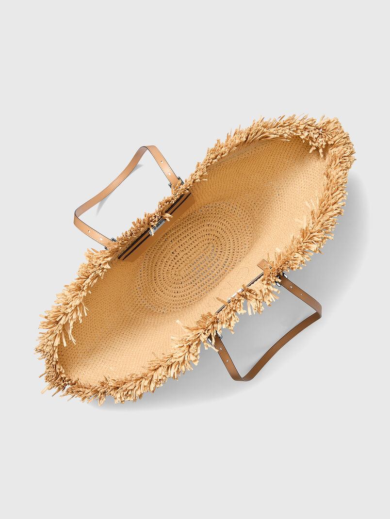 Large bag with a woven texture - 3