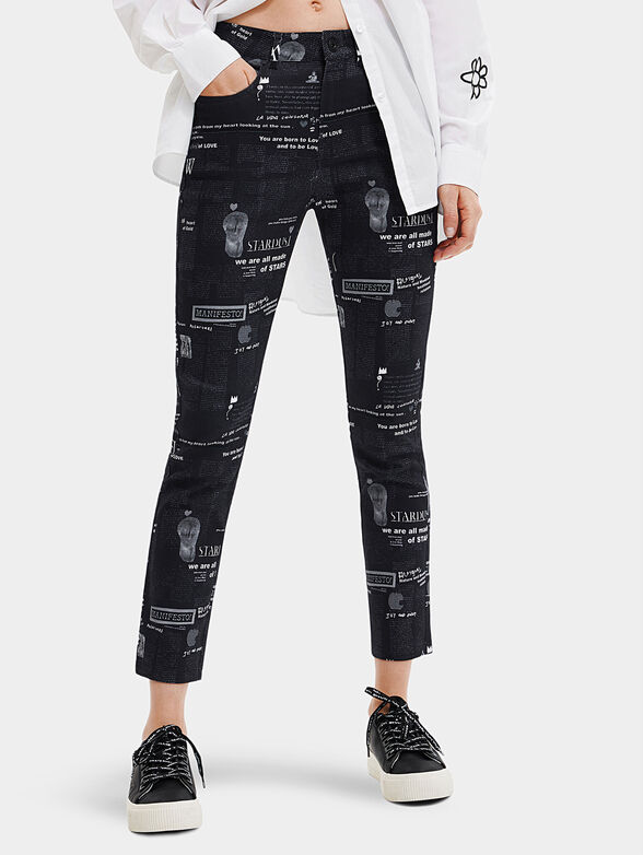 NEWS black pants - 1