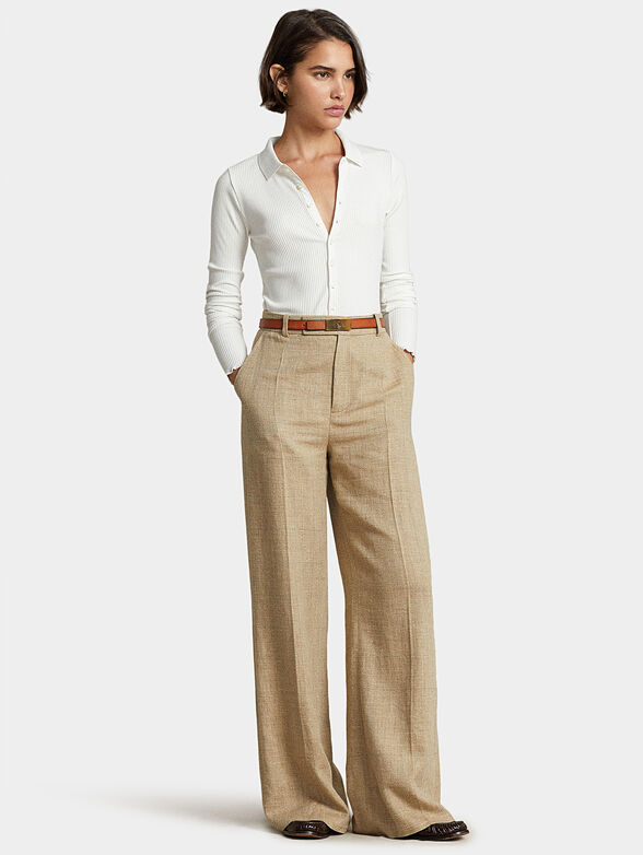Blouse with long sleeve and buttons - 2