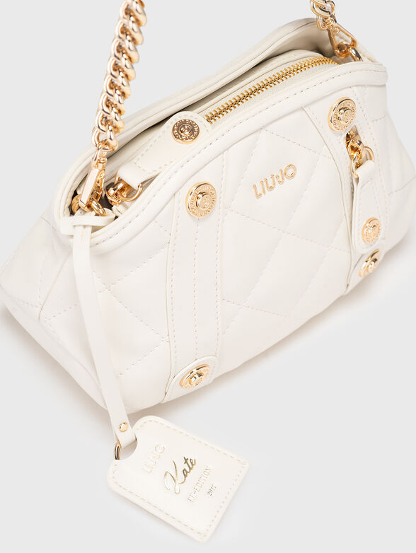 Small quilted effect handbag - 6