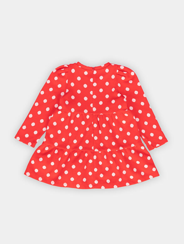 Dress with dotted pattern - 2