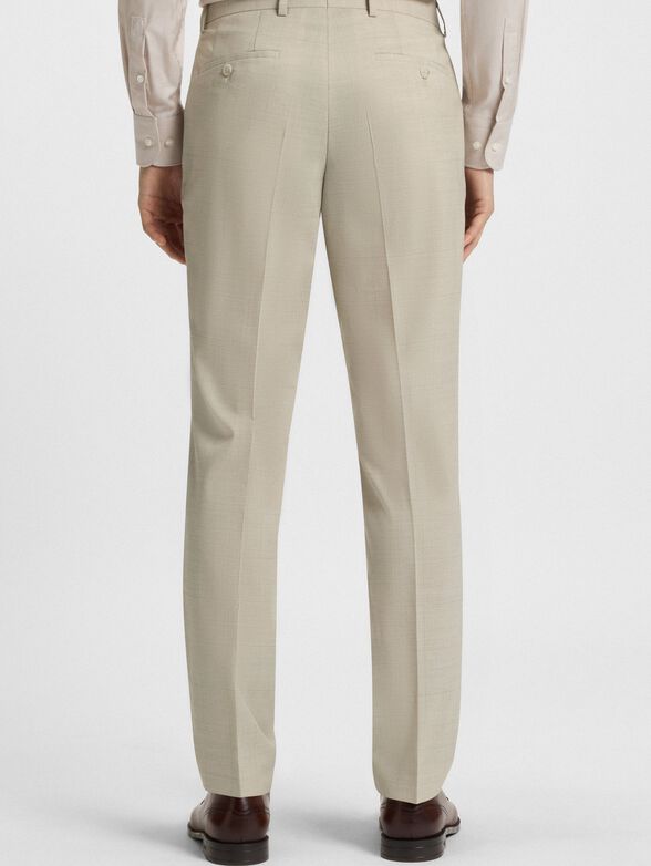 Slim wool blend suit - 3