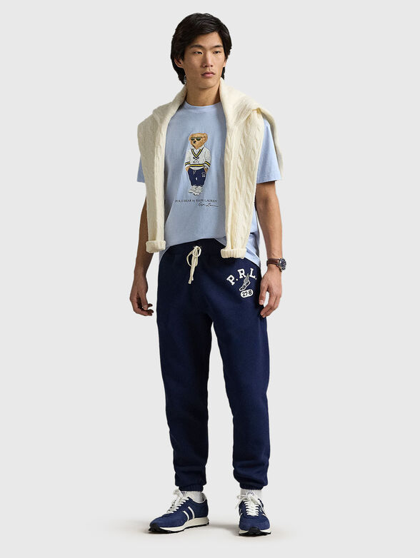 Polo Bear slim T-shirt with oval neckline - 1