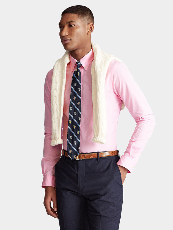 Pink cotton shirt - 3