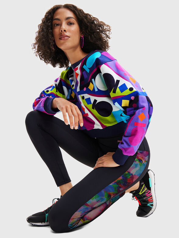 TULIP sports leggings with colorful accents - 3