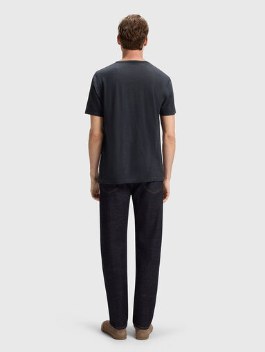 BECKHAM x BOSS linen T-shirt - 3