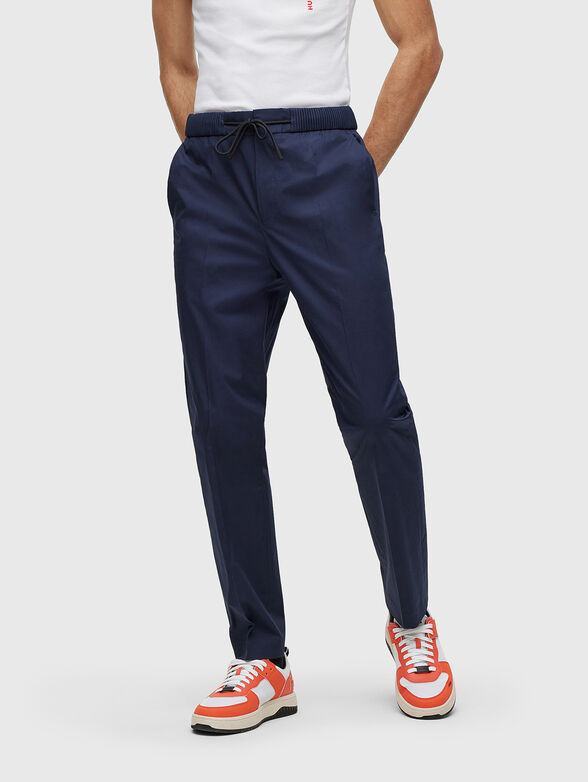 HOWIE blue slim pants - 1