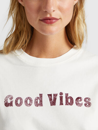 CONNIE T-shirt with inscription - 4