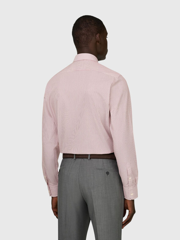 Cotton shirt with stripes - 3