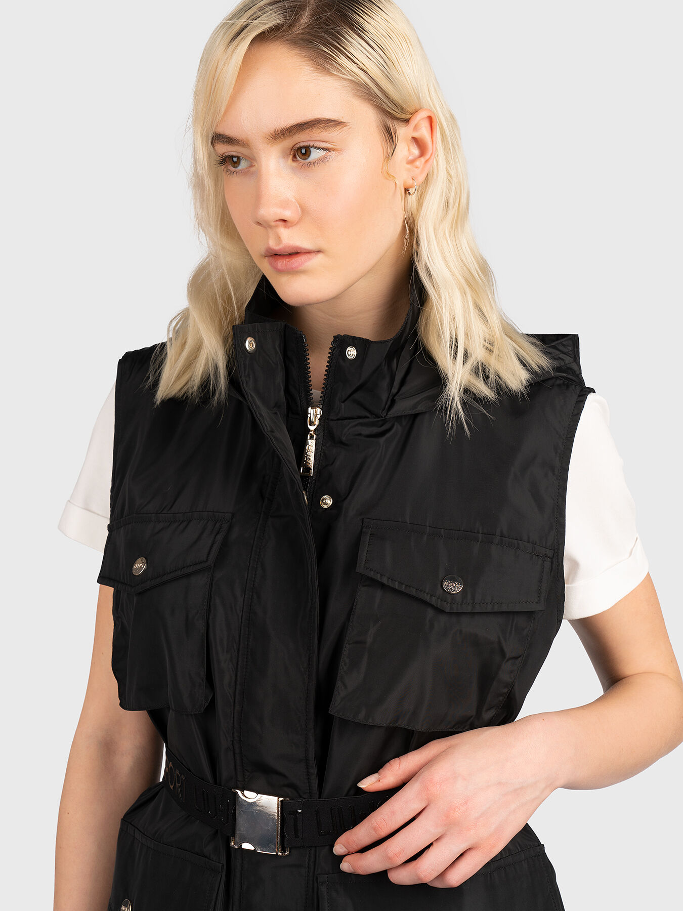 ベスト・ジレ LIU JO Women Vests TA5236TS964 91016 Brown Women's Quilted Vest | Loxley Quilted Vest | Over The Moon