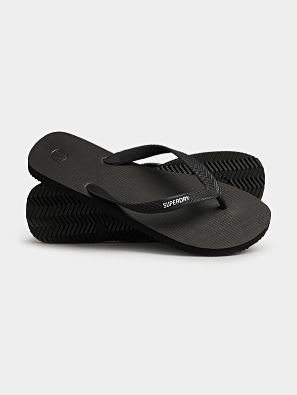 Black flip-flop - 1