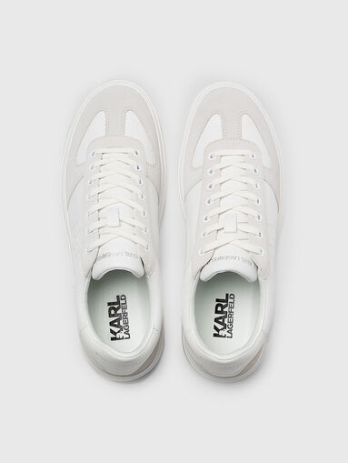 T/KAP M'GRAM leather sneakers with logo details - 5