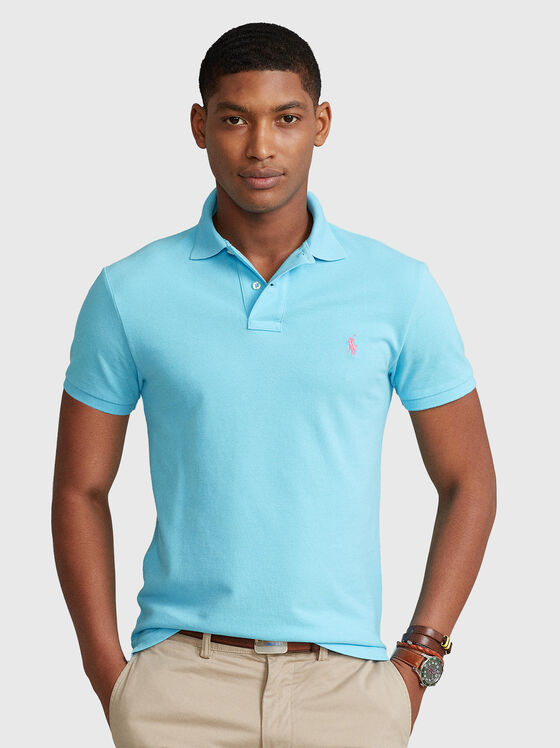 Turquoise Polo-shirt - 1