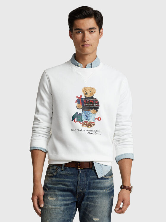 Суитшърт с Polo Bear принт  - 1