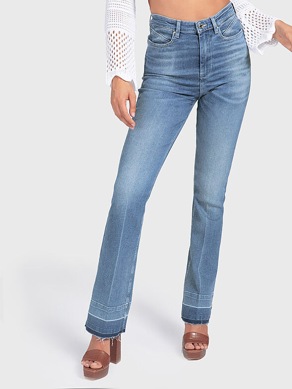 POP 70S Jeans with washed effect - 1